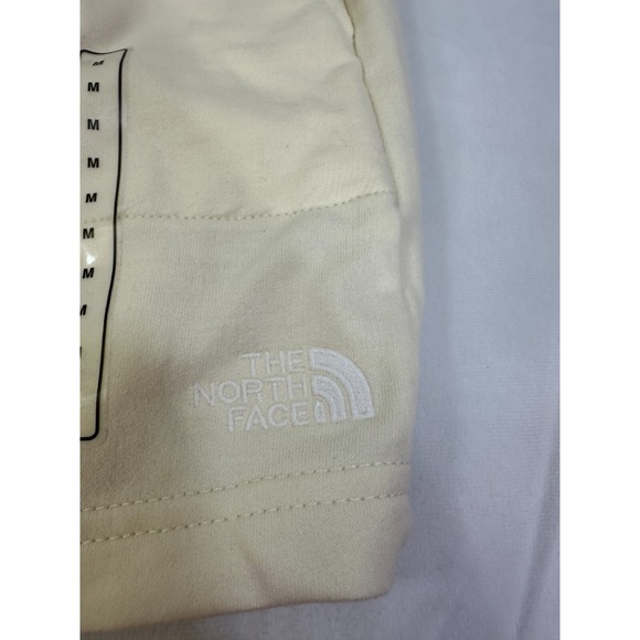 The North Face Women's Gardenia White Logo Fleece-Lined Cotton Sweatshirt Size M - Picture 4 of 5